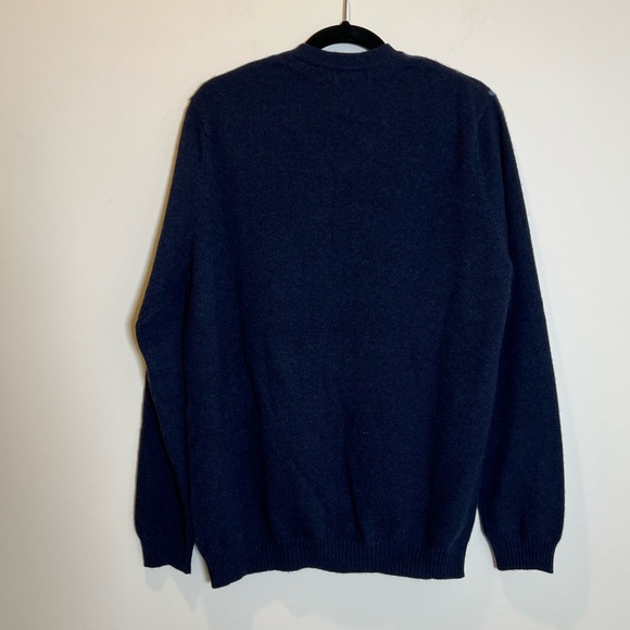 John W Nordstrom Sweater Mens 100% Cashmere Pullover - Picture 2 of 6